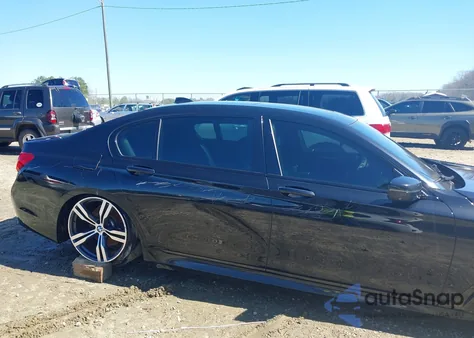 2016 BMW 740I from USA, damaged, VIN WBA7E2C5XGG738891